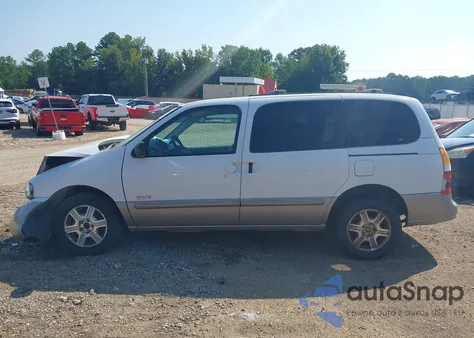 2002 Mercury Villager Estate from USA, damaged, VIN 4M2ZV14T42DJ04371